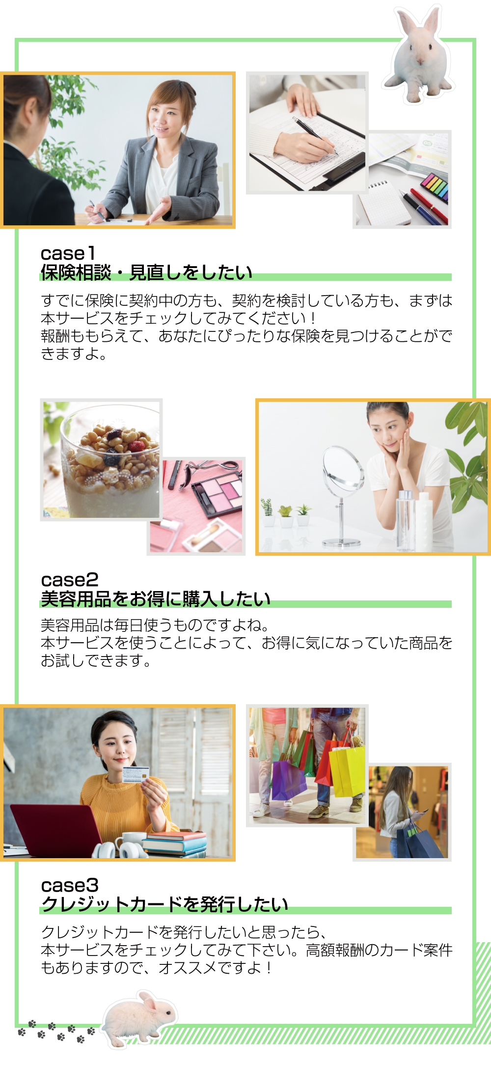 本サービスの活用方法